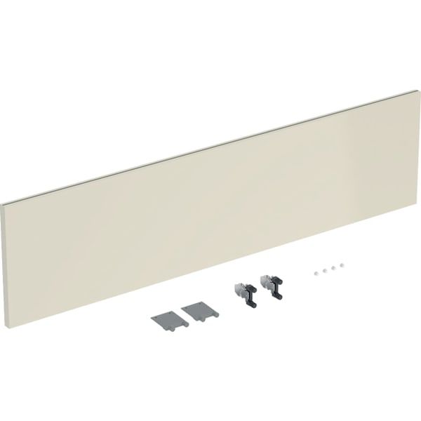 GE Schubladenfront für iCon Unterschrank für HWB B:90cm, sand-grau glänzend