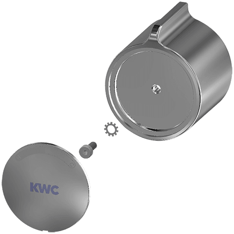 AR Temperaturwahlgriff, F3, Metall, 2030048766