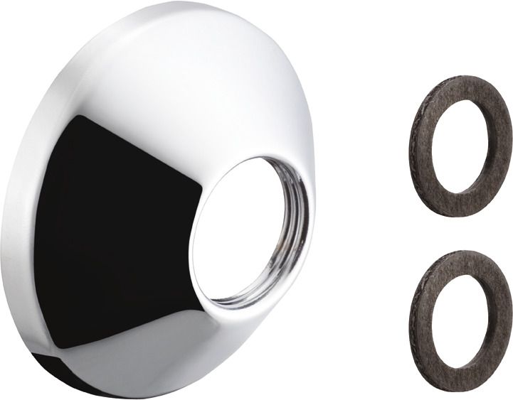 Hansgrohe Rosette verchromt >11/97 f.AP-Badebatterie