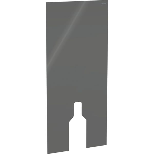 GE Frontverkleidung für Geberit Monolith für Stand-WC 114cm lava/Glas
