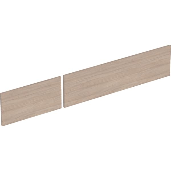 GE VariForm Set Schubl.-Front für US für WT, mit 2 Schubl. B=135cm, Eiche