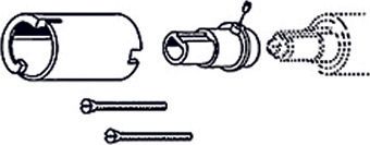 Verlängerungssatz 35mm f.Hansa Thermost. DN 20 (ab 08.2003)