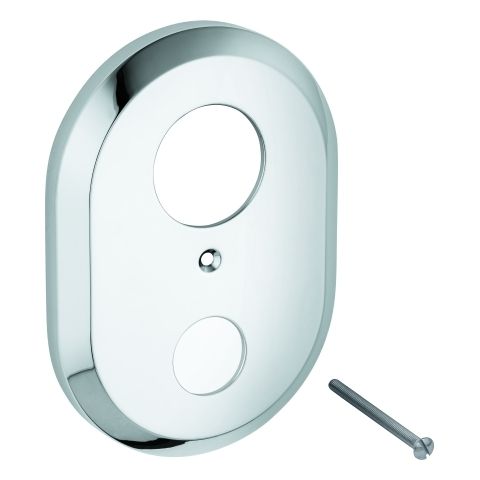 Eichelberg Wandrosette verchromt