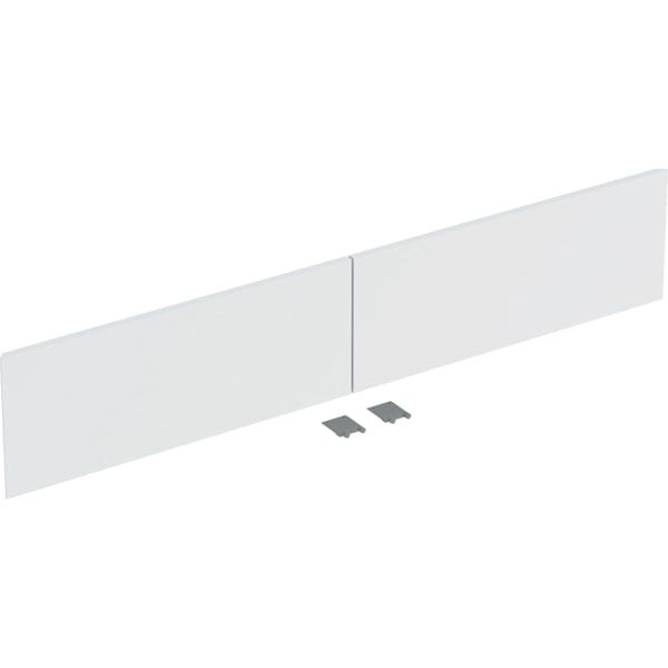GE Set Schubl.-Frt für ONE US, 2 Schubl. für WT B:135cm, weiß matt