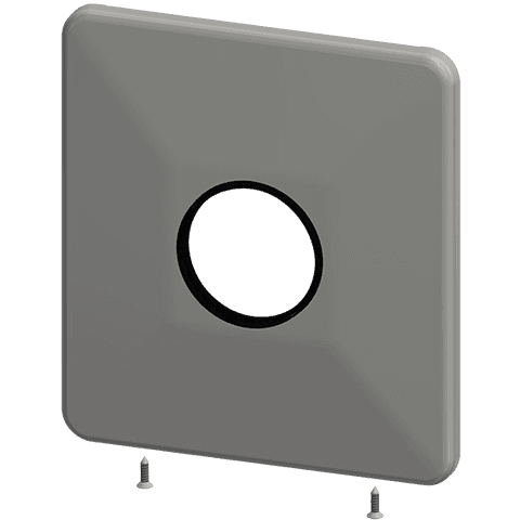 AR Edelstahlabdeckplatte, AQUAMIX, 205x225 mm, 2000104951