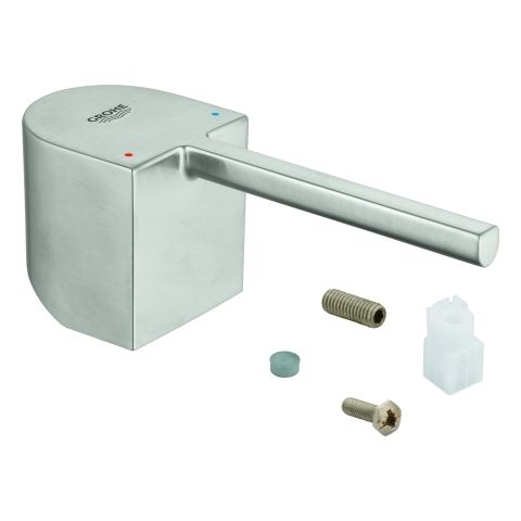 GROHE Hebel 48452 für EHM-Waschtisch Einlochmontage supersteel