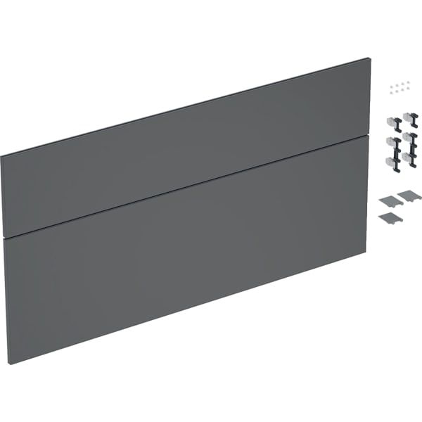 GE Schubladenfront Set für iCon für WT B:120cm, lava matt