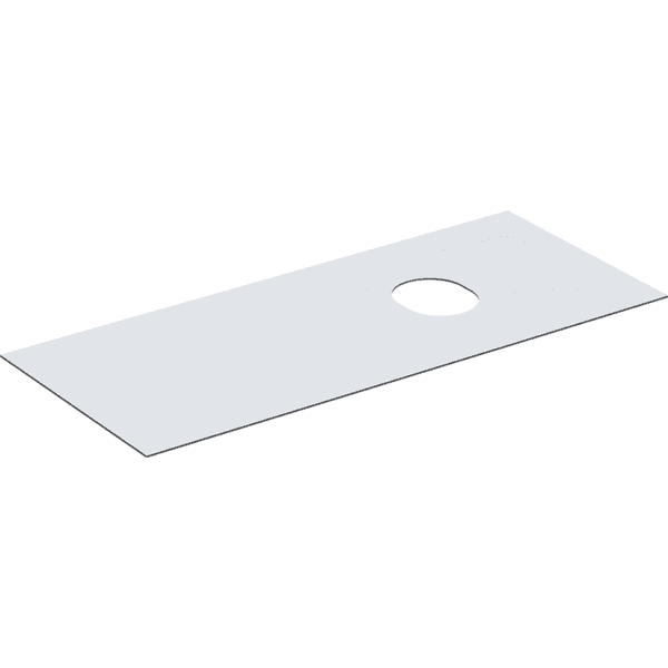 GE VariForm Abdeckplatte für US f. AS-WT mit 2 und 3 Schubl. B=120cm, weiß