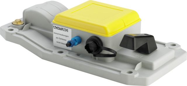 Viega Deckel 4987.418 in 100/125mm Kunststoff grau