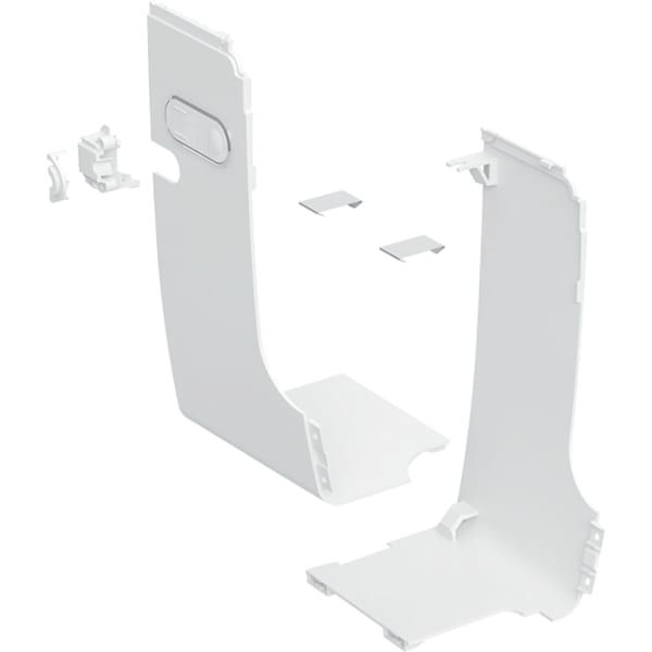 GE Set Designabd seitl. f. Wasserans ext f. Geberit AquaClean Mera, weiß