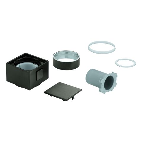 GROHE Temperaturwählgriff 49091 eckig für THM-FMS hard graphite gebürstet