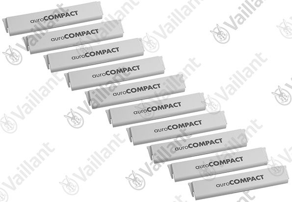 VA Firmenschild, auroCOMPACT Vaillant-Nr. 0020198241