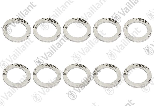 VA Rechteckdichtring, (10 St.) Vaillant-Nr. 0020162577