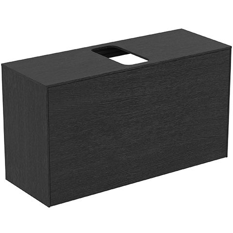 IS Schubladenfront Conca für WTU 980x536mm Eiche Geflammt, Alte Nr.2019