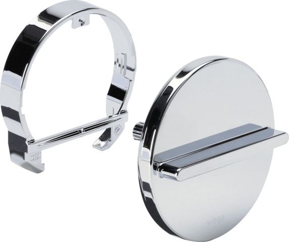 Viega Rosette 6161.179 in 75mm Kunststoff verchromt