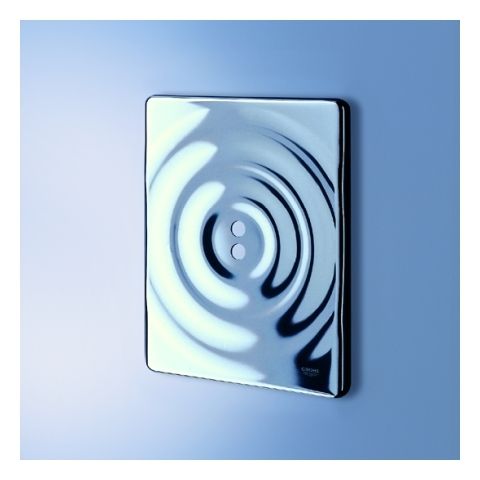 GROHE Abdeckplatte Tectron Surf 42193 ohne Tectron-Electronik chrom