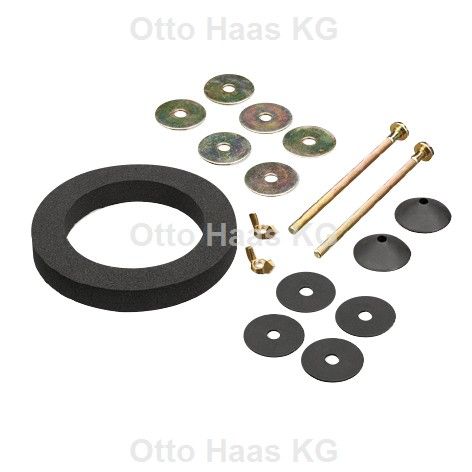 HAAS Dichtungssatz f.Stand-WC mit aufgesetztem Keramik-Spülkasten