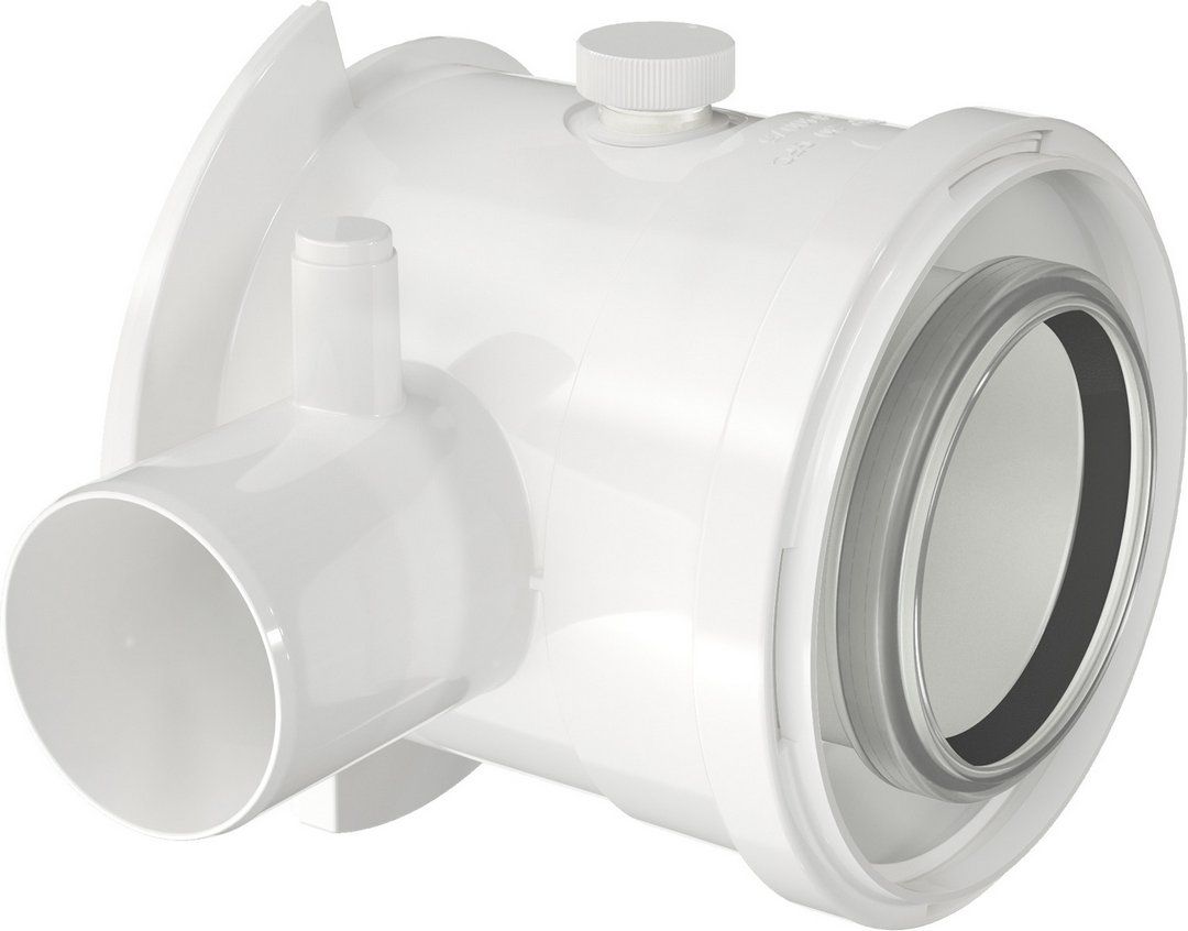 BOSCH Abgaszubehör FC-CA80 Kesselanschlussstück d:80/125