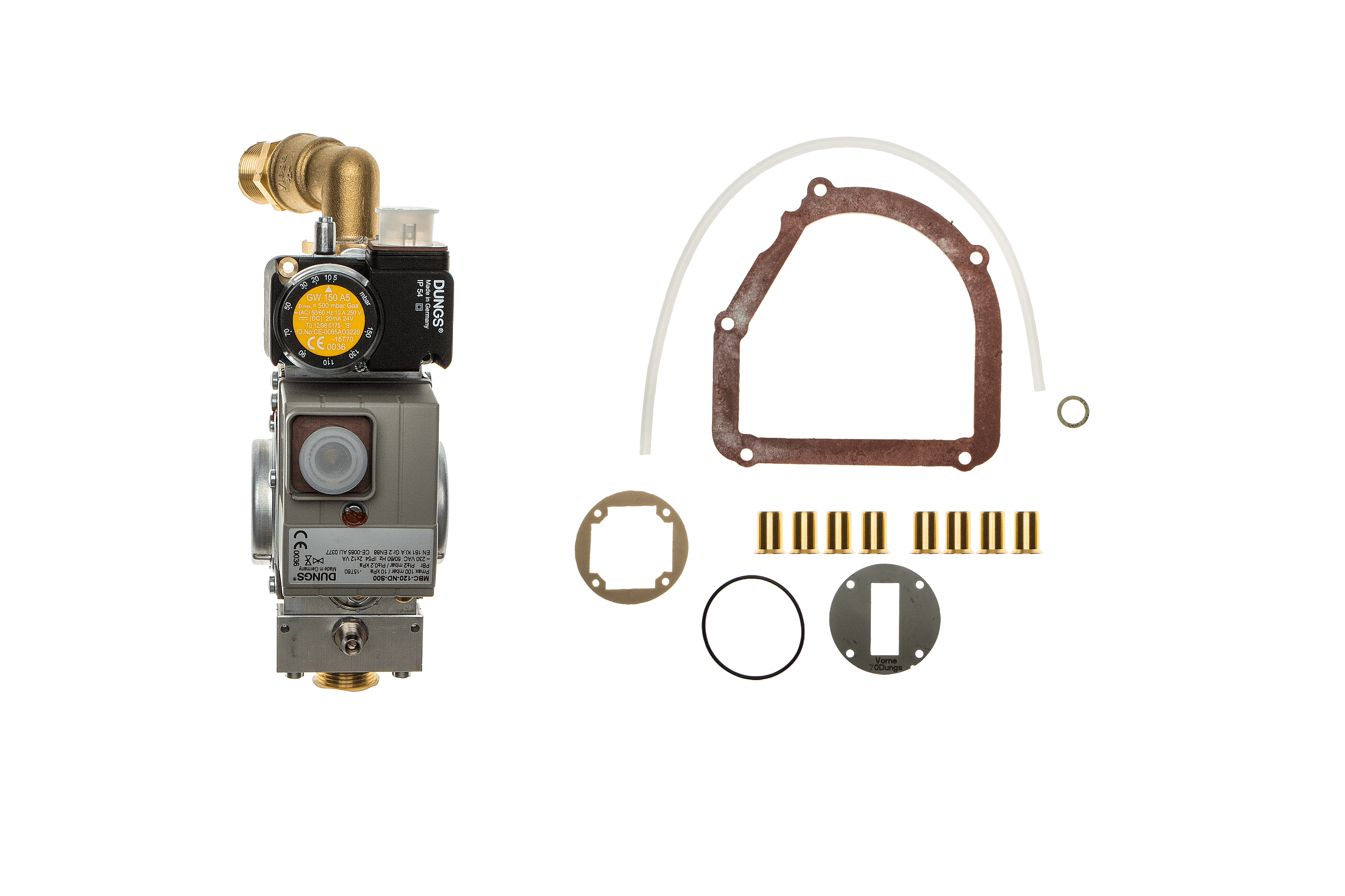 Brötje Gasventil für WGB 70 inkl.Umrüst- satz, z.Umrüstung Kromschröder auf Dungs