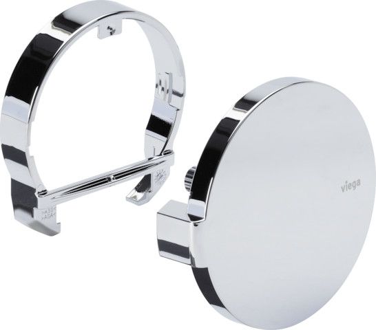 Viega Rosette 6161.169 in 75mm Kunststoff verchromt