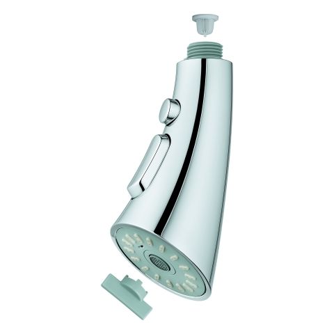 GROHE Spülbrause 48473 3 Strahlarten chrom