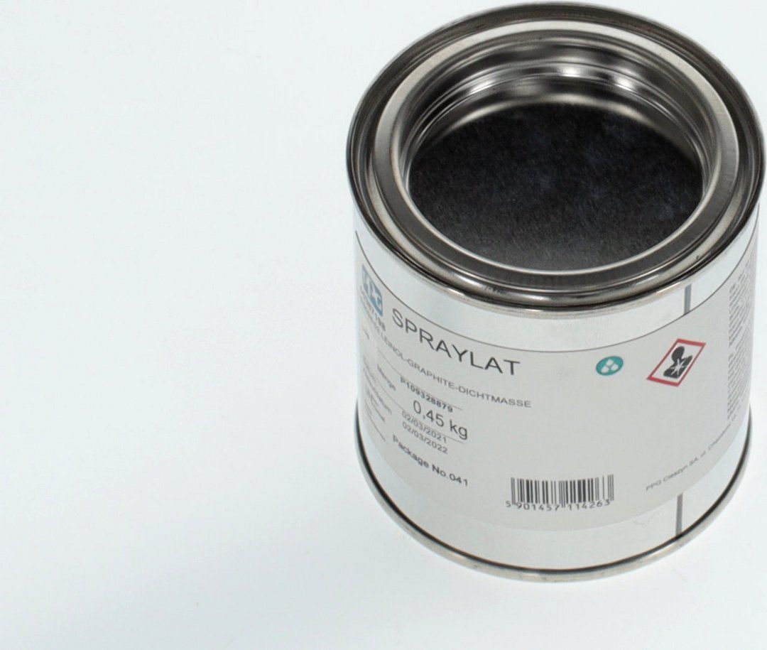 SIEGER Dichtmasse Leinölgraphit 450g Dose