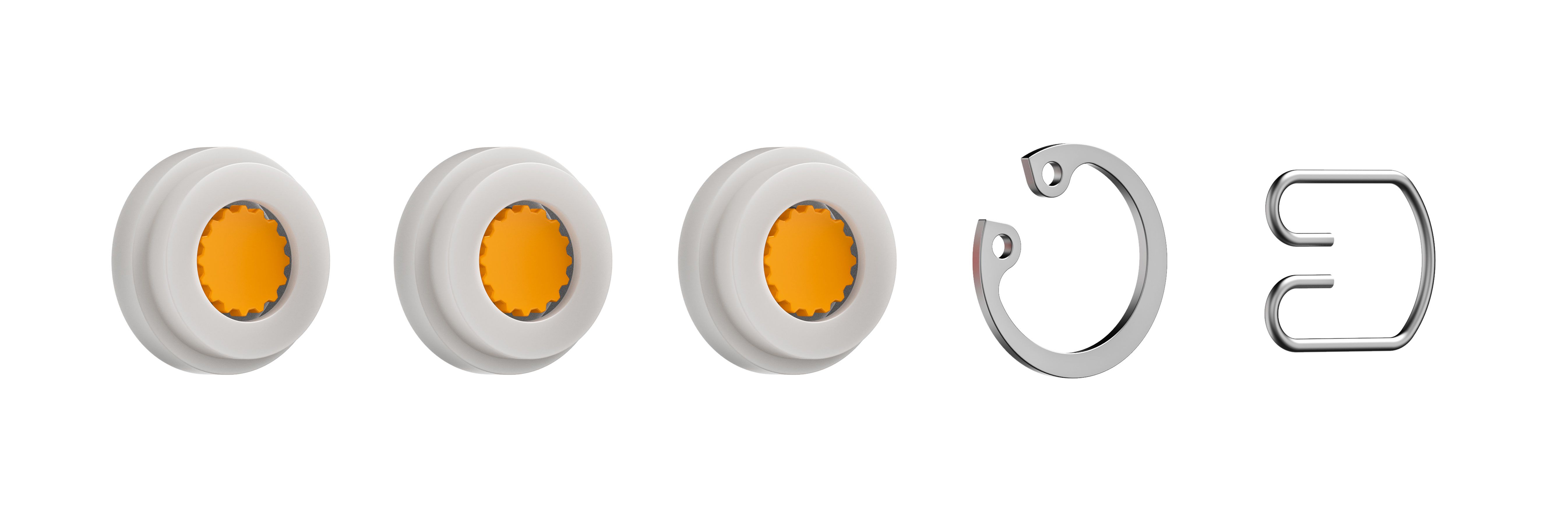 CONTI+ Wassermengenregler Set Brausekopf 9 L. (3 Stk. m. Sicherung.)