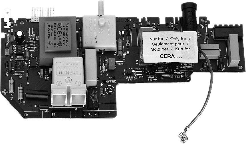 Junkers Netzmodul-Leiterplatte