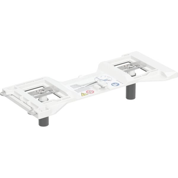 GE Adapterplatte m. Befestigungsmaterial f. Geberit AquaClean Tuma WC-Aufsatz