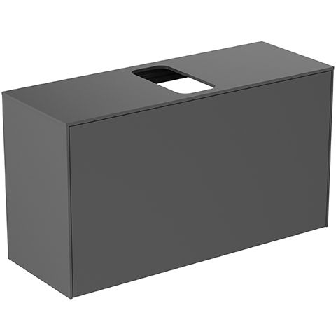 IS Schubladenfront Conca für WTU 980x536mm Anthrazit, Alte Nr.2019