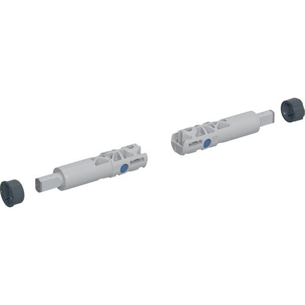 GE Set EasyMount-Scharniere für WC-Sitz Absenkautomatik, QuickRelease mechanisch