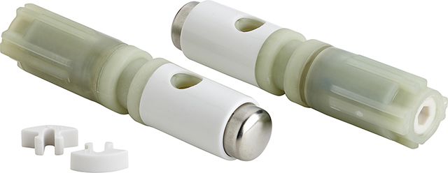 IS Scharniersatz Connect Air Wrapover Softclose-Dämpfer Schwarz