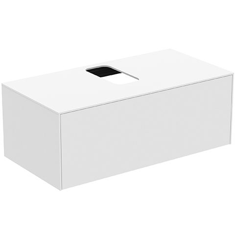 IS Schubladenfront Conca für WTU 980x356mm Weiß, Alte Nr.2019