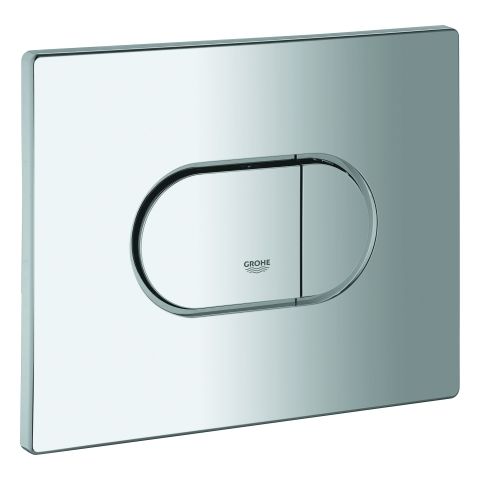 GROHE Abdeckplatte 42379 mit Drucktaste chrom