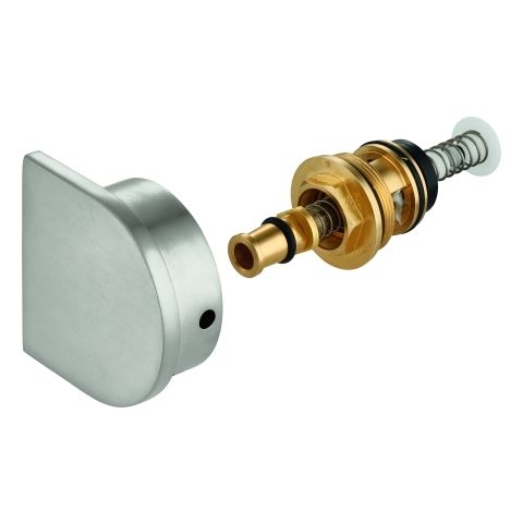 GROHE Umstellung 48451 für EHM Wanne Wand- und Bodenmontage supersteel