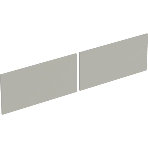 GE Set Schubladenfront (2 St.) für Xeno2 US für Breite WT 140 cm, greige