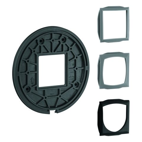 GROHE Montageplatte 48441 für EHM-Fertigmontagesets chrom