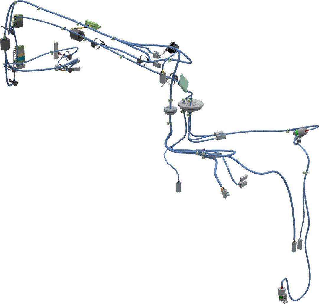 BOSCH Ersatzteil TTNR: 8738213905 Kabelbaum 7 kW (LV)