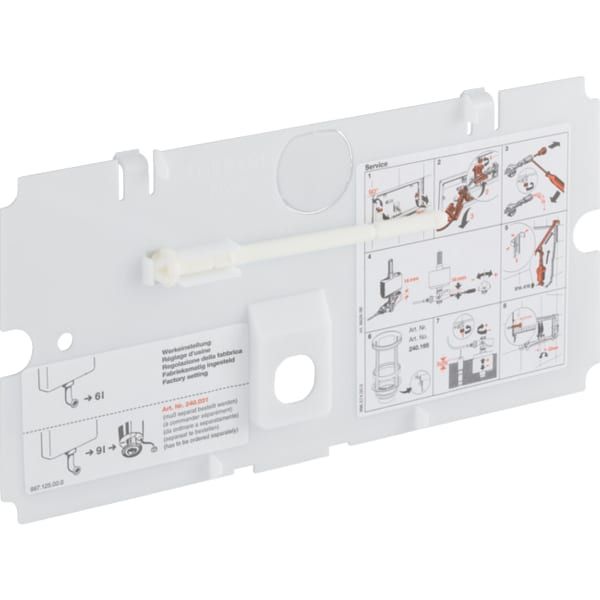 Geberit Schutzplatte f.UP-Spülkasten Mod.88