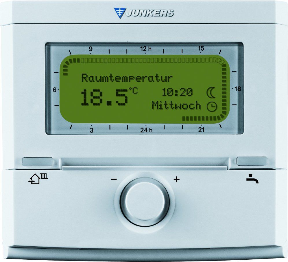 Junkers Raumtemperaturregler FR 120 NEU vereinfachte Menüführung