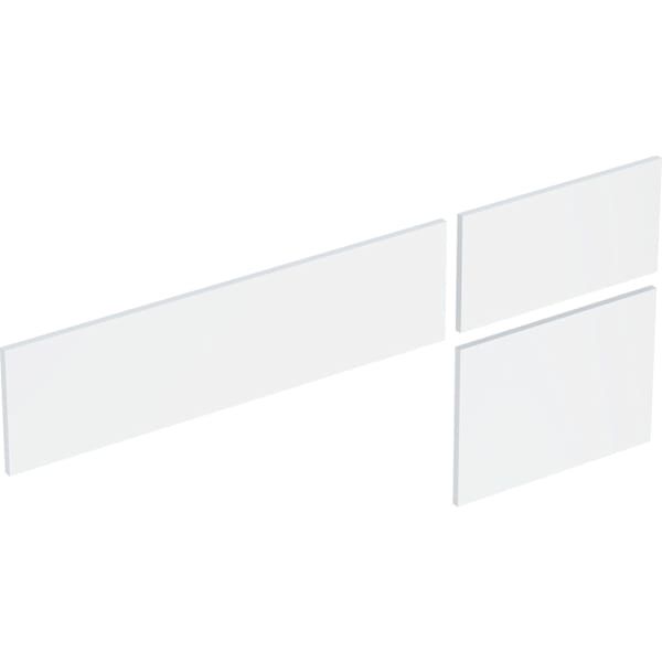 GE VariForm Set Schubl.-Front für US für WT, mit 3 Schubladen B=135cm, weiß