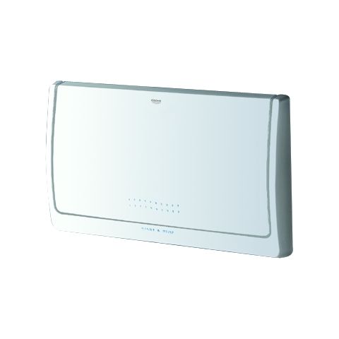 Abdeckplatte Grohe-classic f.UP-Spülkasten weiss Grohe