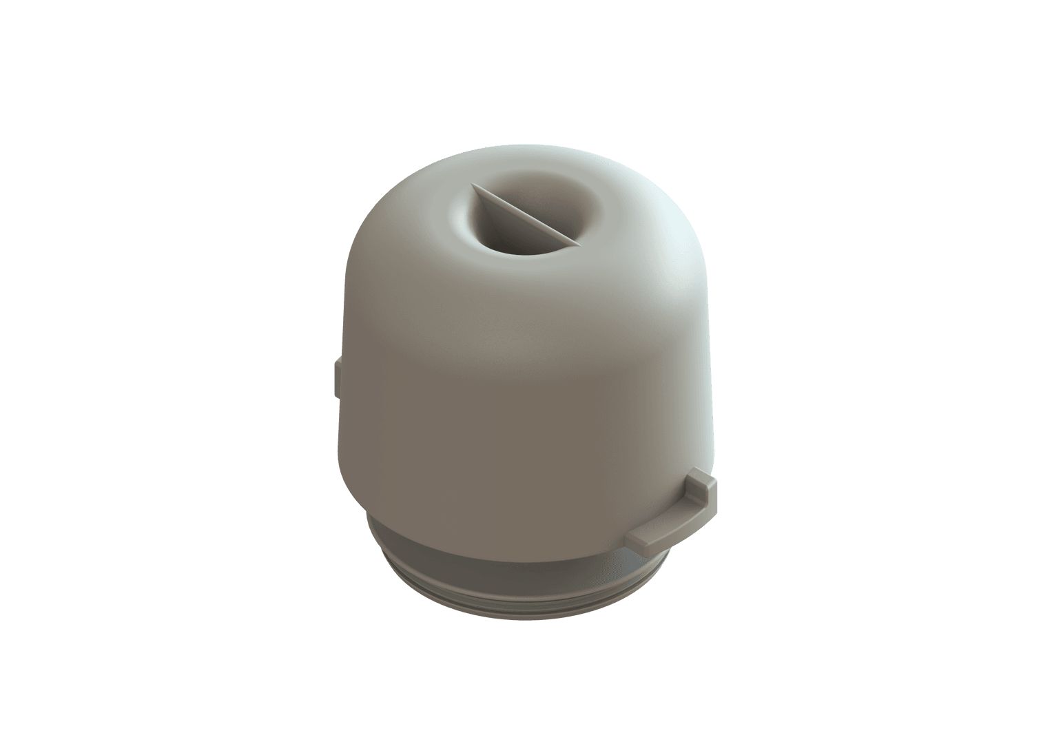 Geruchverschluss Kessel aus Kunststoff 50mm Sperrwasserhoehe