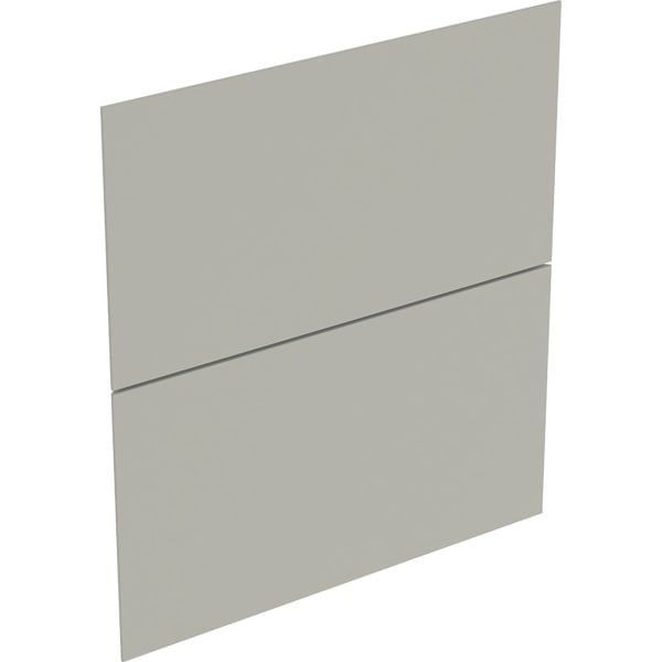 GE Set Schubl.-Frt für ONE Seitenschrank zwei Schubl., B:45cm, greige