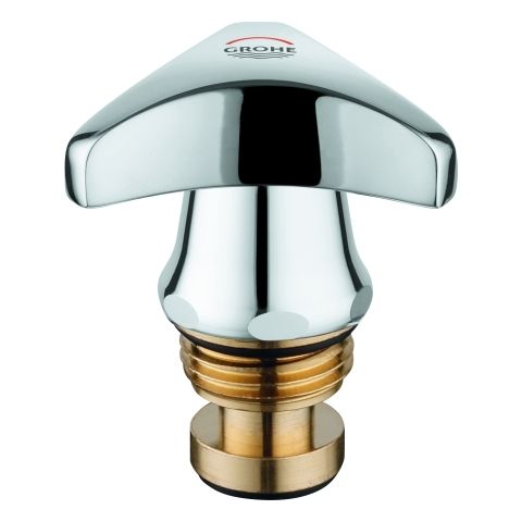Grohe Oberteil   1/2" m.Trecorn-Griff warm verchromt