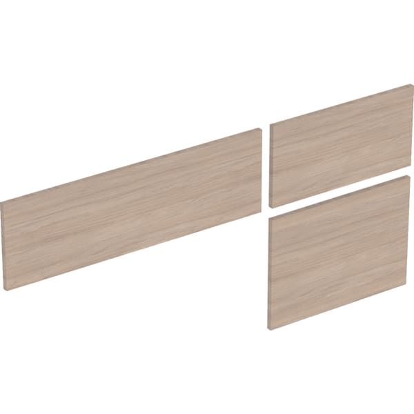 GE VariForm Set Schubl.-Front für US für WT, mit 3 Schubl. B=120cm, Eiche