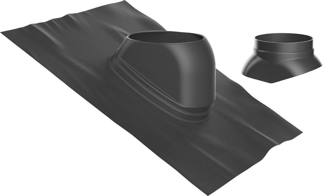 BOSCH Abgaszubehör FC-O60_80 Universalbleipfanne, schwarz, 25-45 Gr