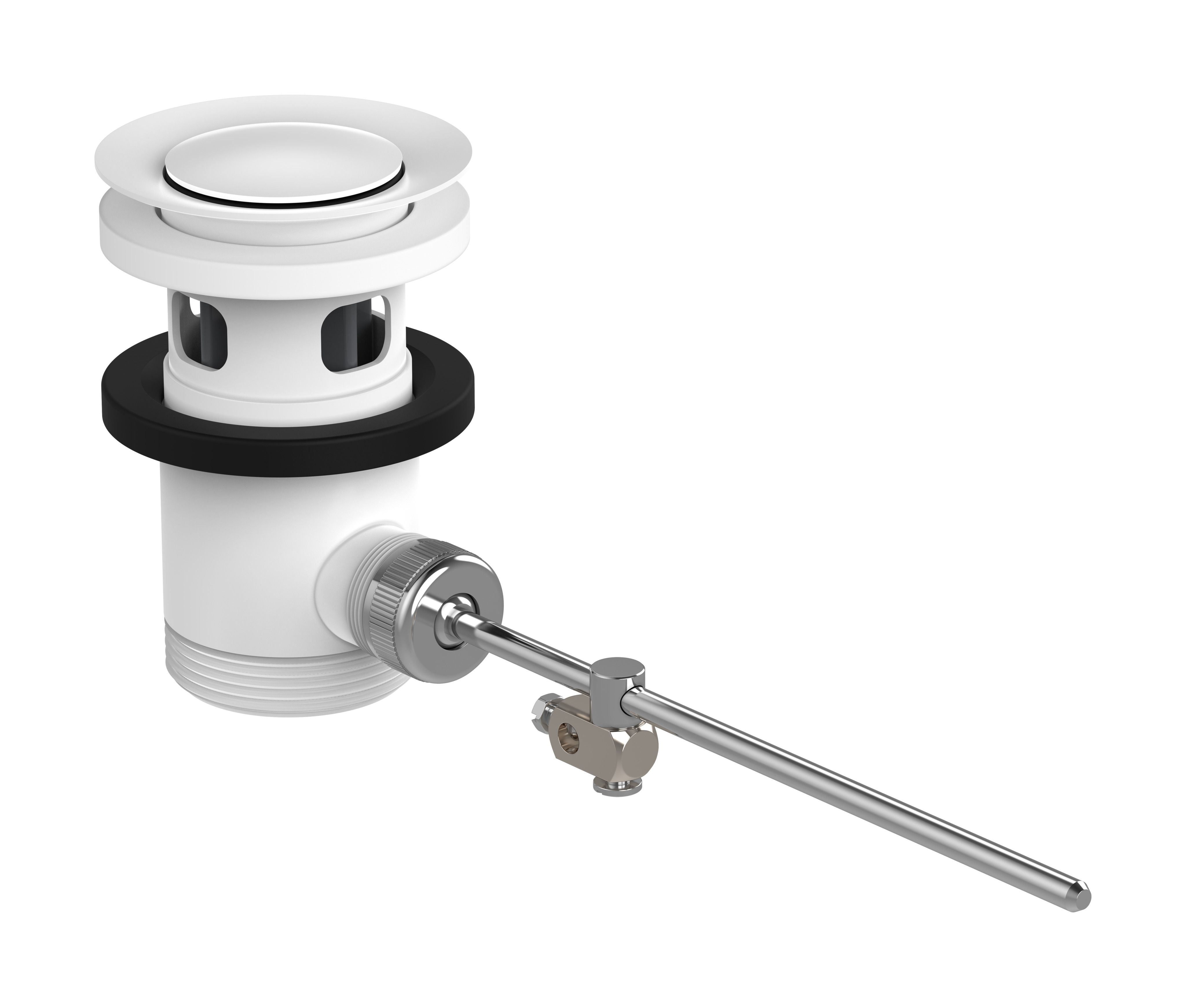 HG Ablaufventil Waschtischmischer und Bidetmischer DN32 mattweiss