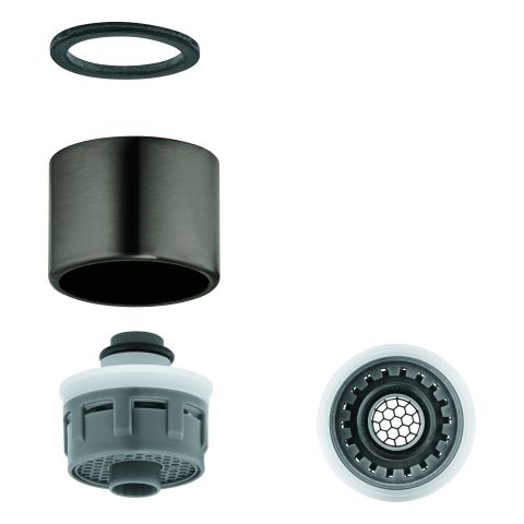 GROHE Mousseur 48194 hard graphite gebürstet