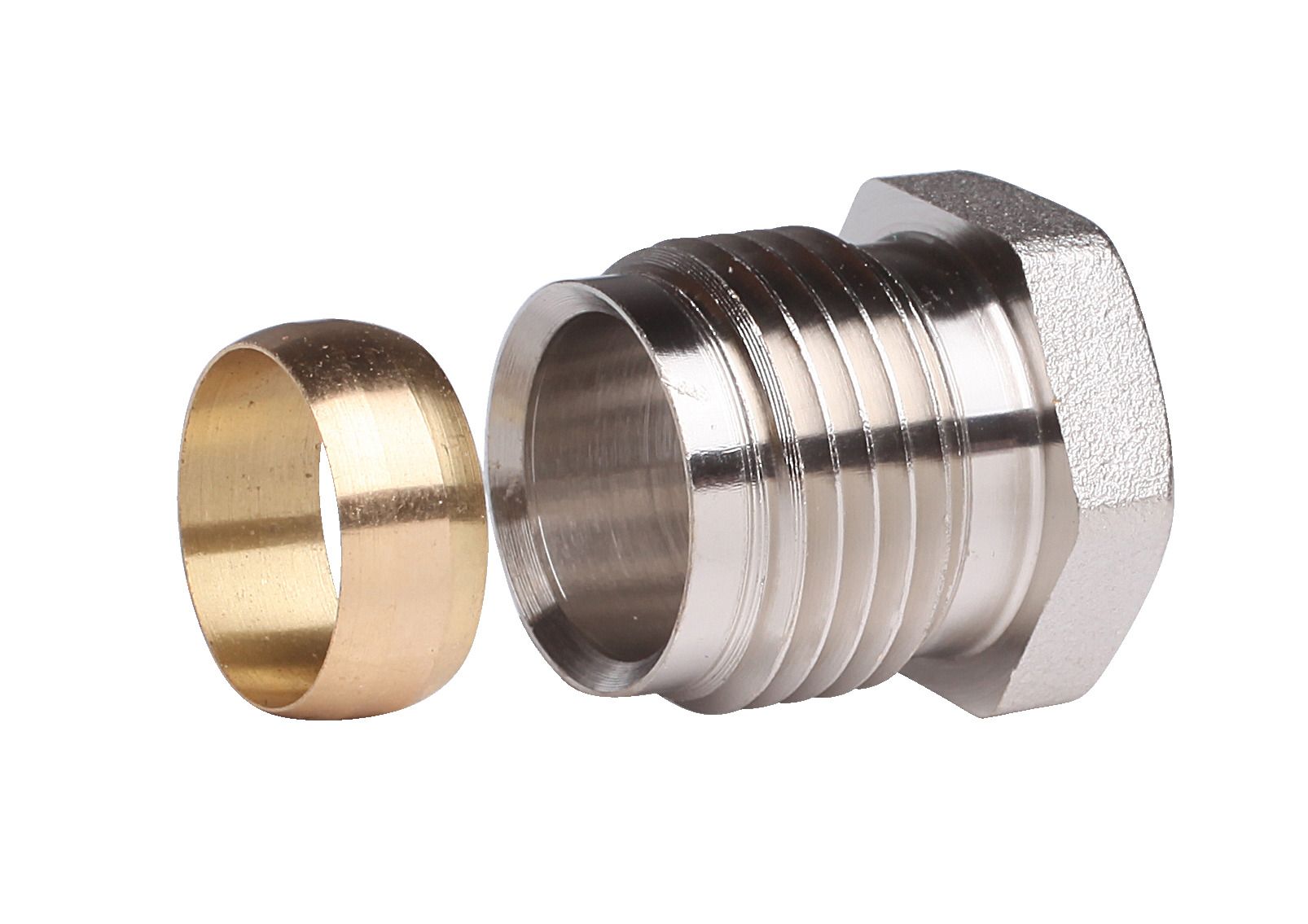 Klemmverbinder Danfoss 1/2" x 15mm f.Stahl- u.Kupferrohre